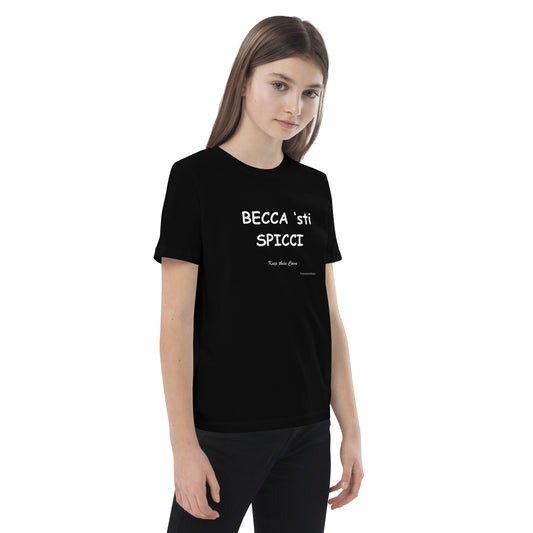 T-shirt in cotone ecologico per bambini - Fenomenologia Shop