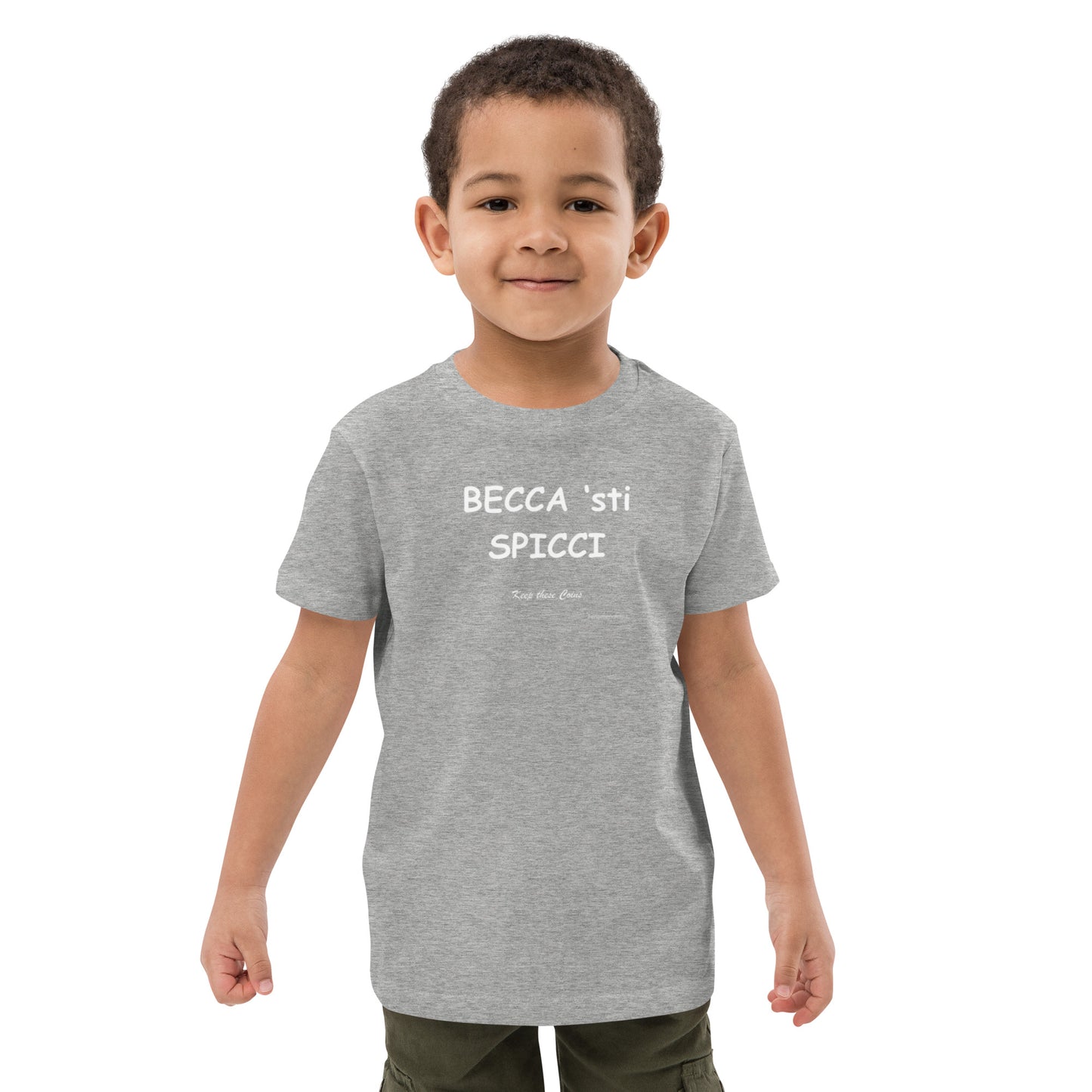 T-shirt in cotone ecologico per bambini - Fenomenologia Shop