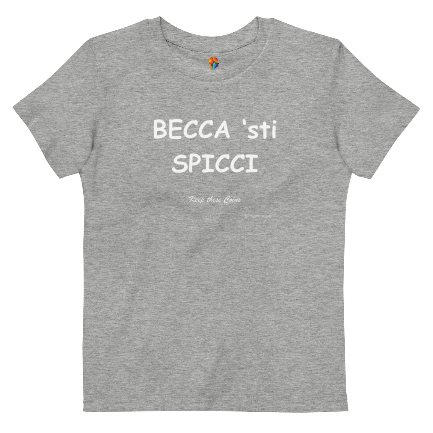 T-shirt in cotone ecologico per bambini - Fenomenologia Shop