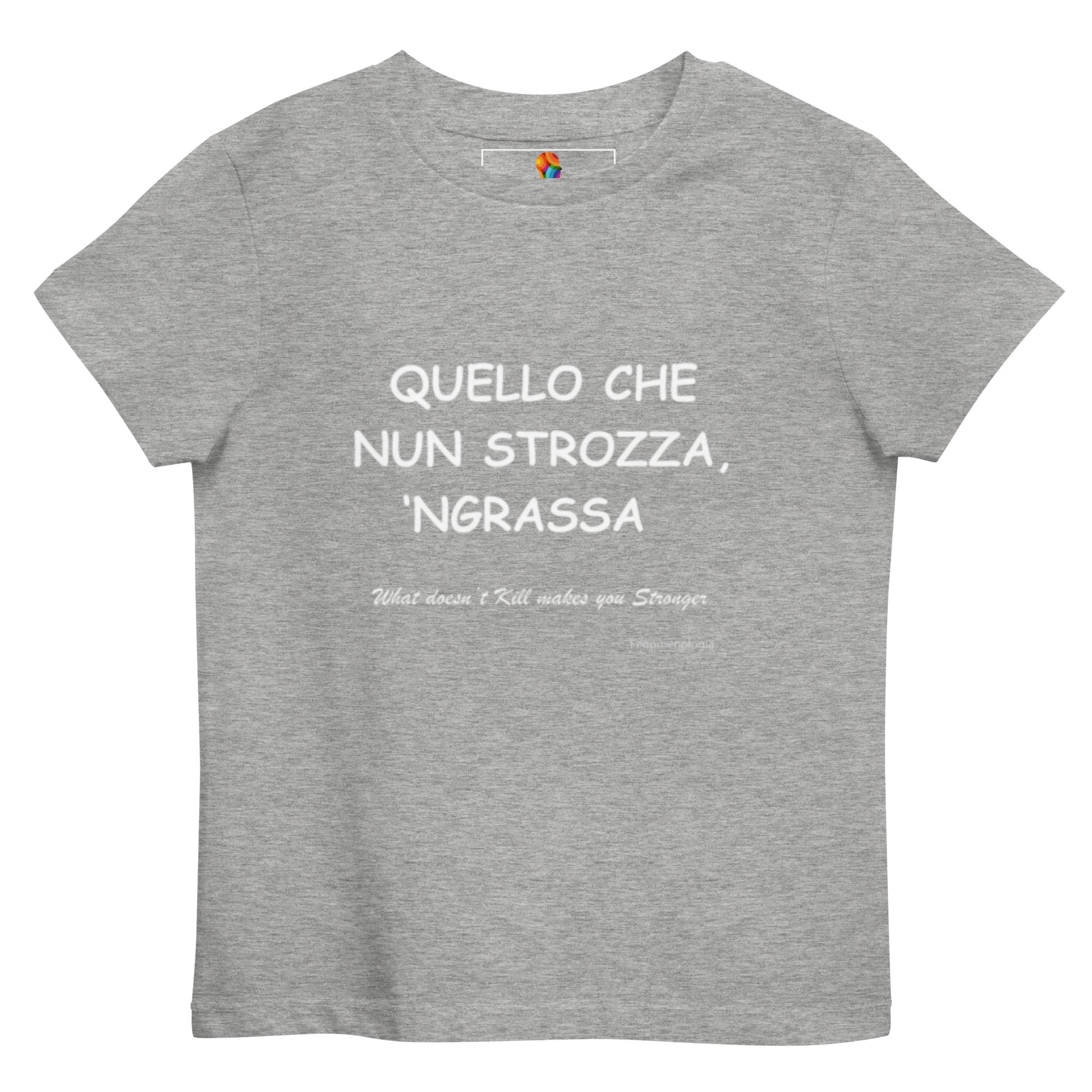 T-shirt in cotone organico per bambini - Fenomenologia Shop