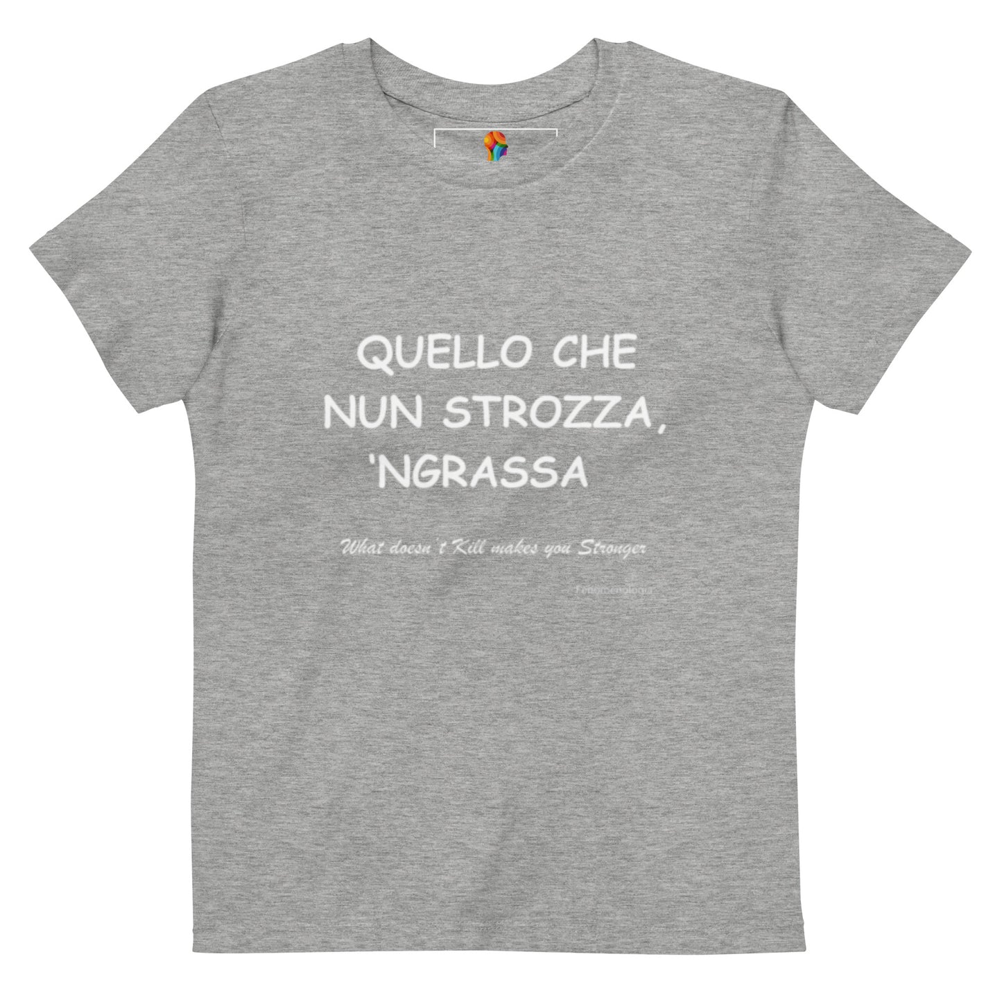 T-shirt in cotone organico per bambini - Fenomenologia Shop