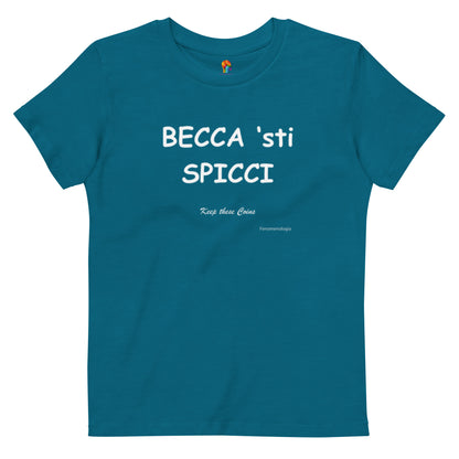 T-shirt in cotone ecologico per bambini - Fenomenologia Shop