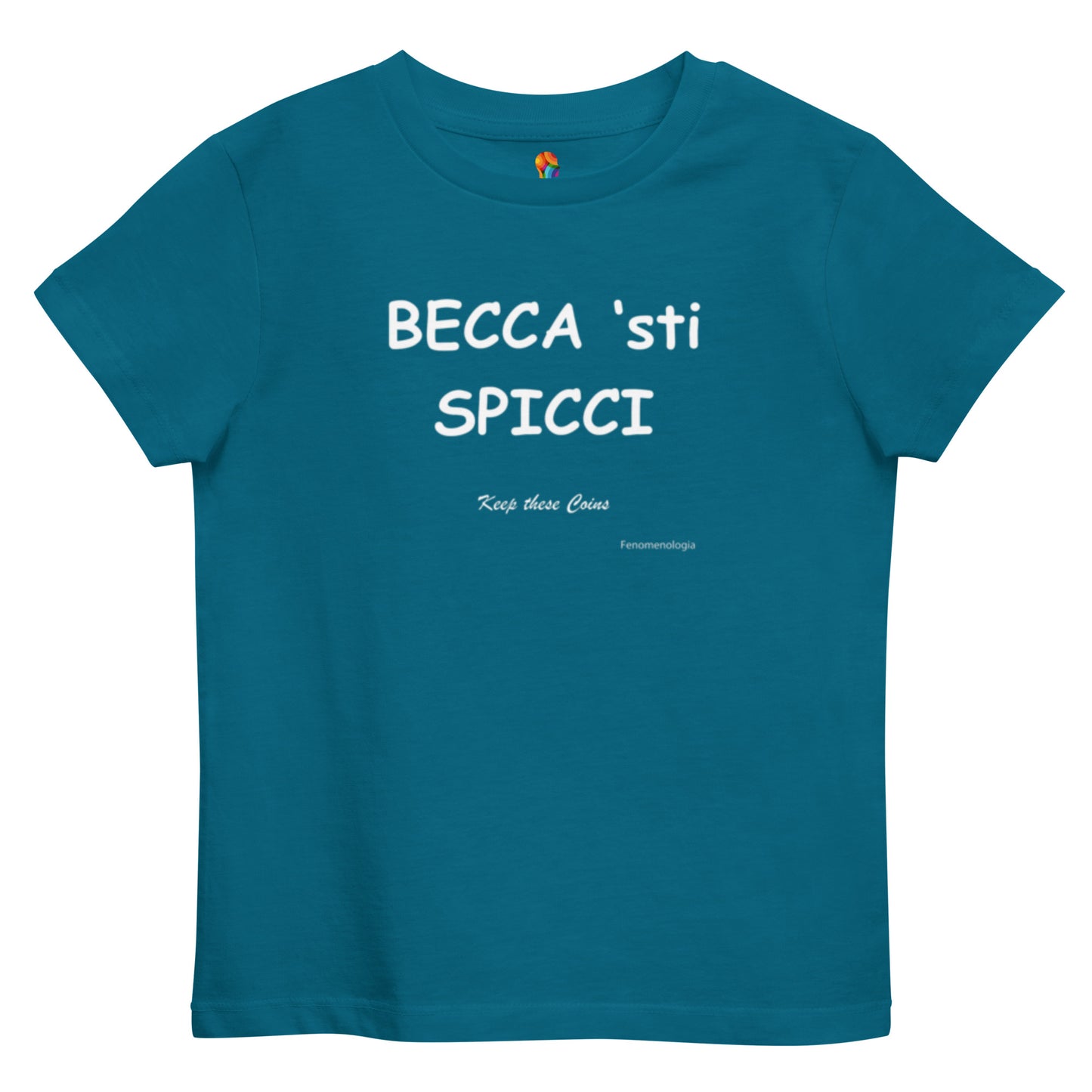 T-shirt in cotone ecologico per bambini - Fenomenologia Shop