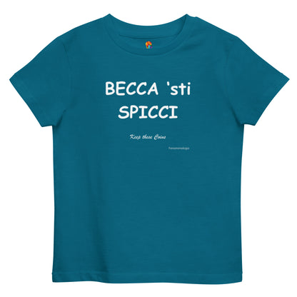 T-shirt in cotone ecologico per bambini - Fenomenologia Shop