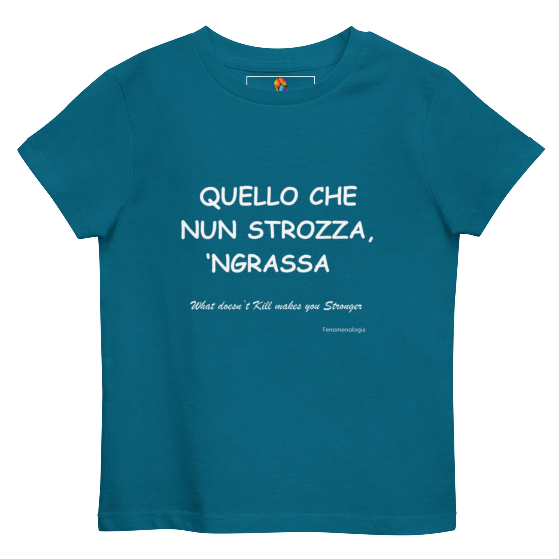 T-shirt in cotone organico per bambini - Fenomenologia Shop