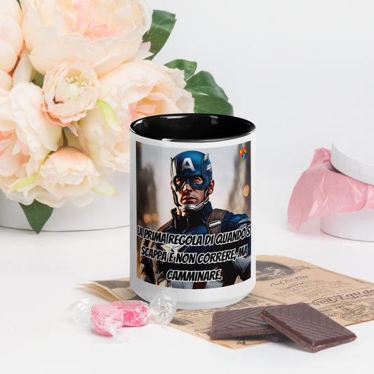 Mug Captain America V.2 - L'Eroismo Continua - Fenomenologia Shop