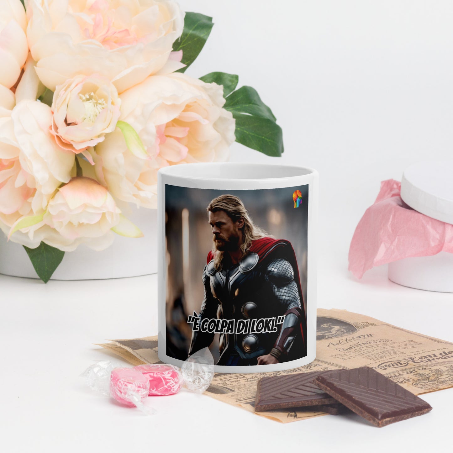 Mug Thor - Potenza Mitica in Ogni Bevuta - Fenomenologia Shop