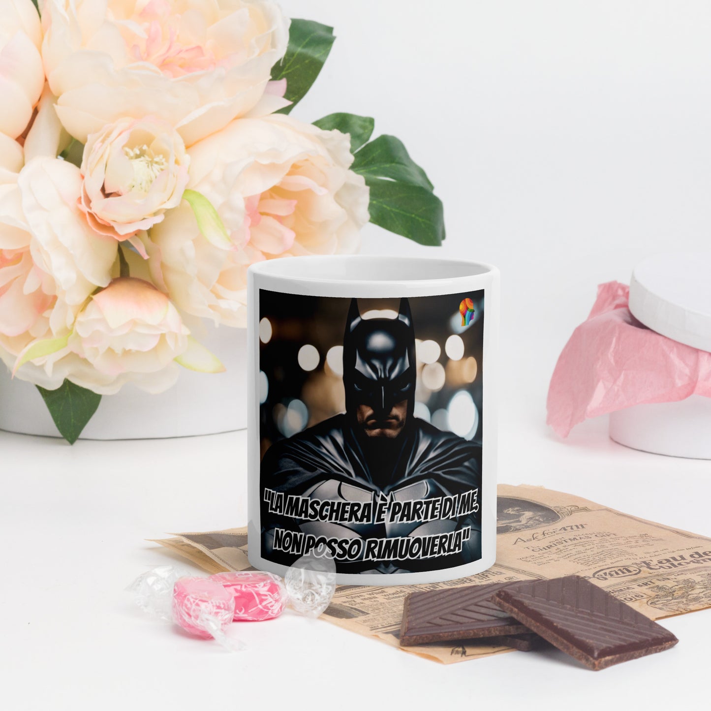 Mug Batman - Eleganza Notturna per Ogni Bevuta - Fenomenologia Shop