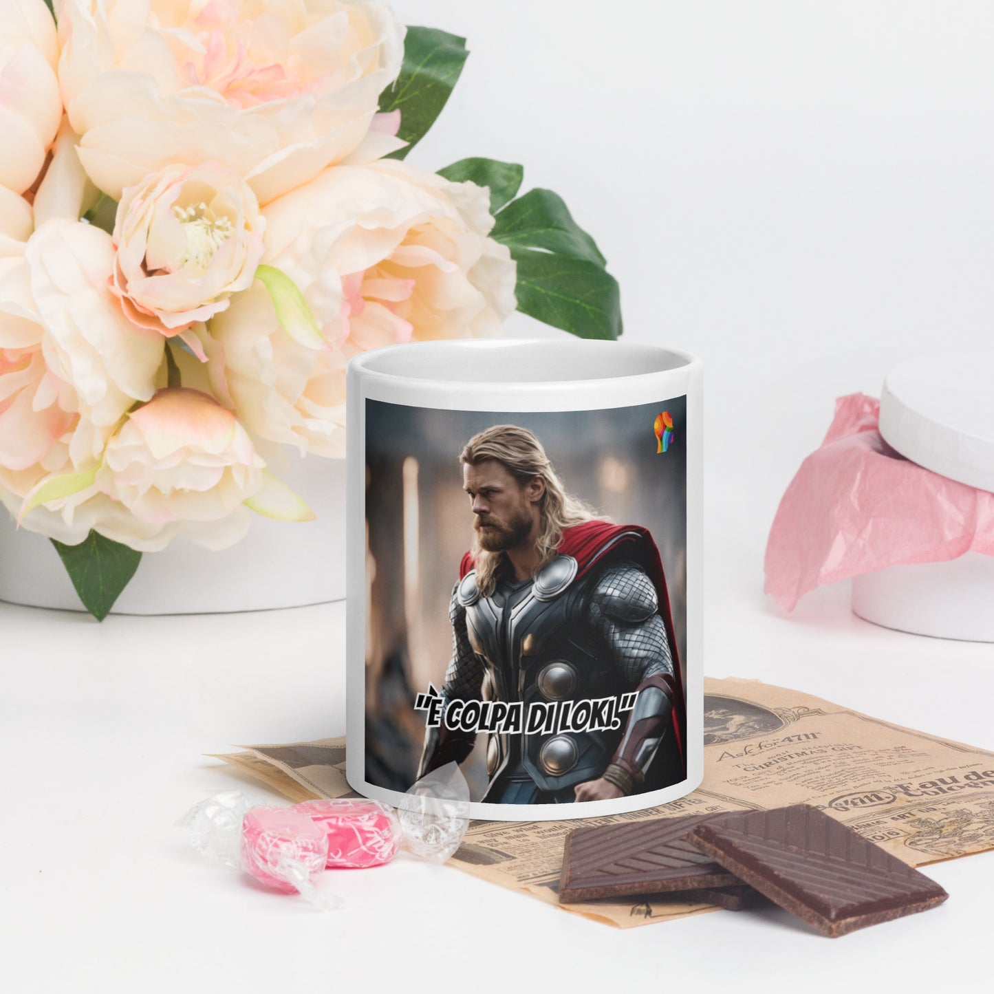 Mug Thor - Potenza Mitica in Ogni Bevuta - Fenomenologia Shop