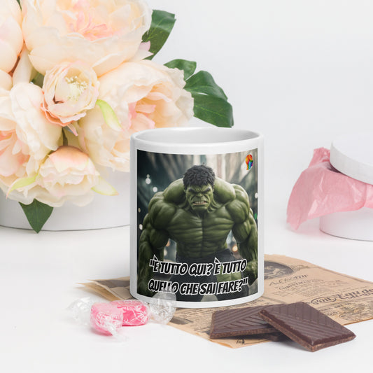 Mug Hulk - Potenza Esplosiva in Ogni Bevuta - Fenomenologia Shop