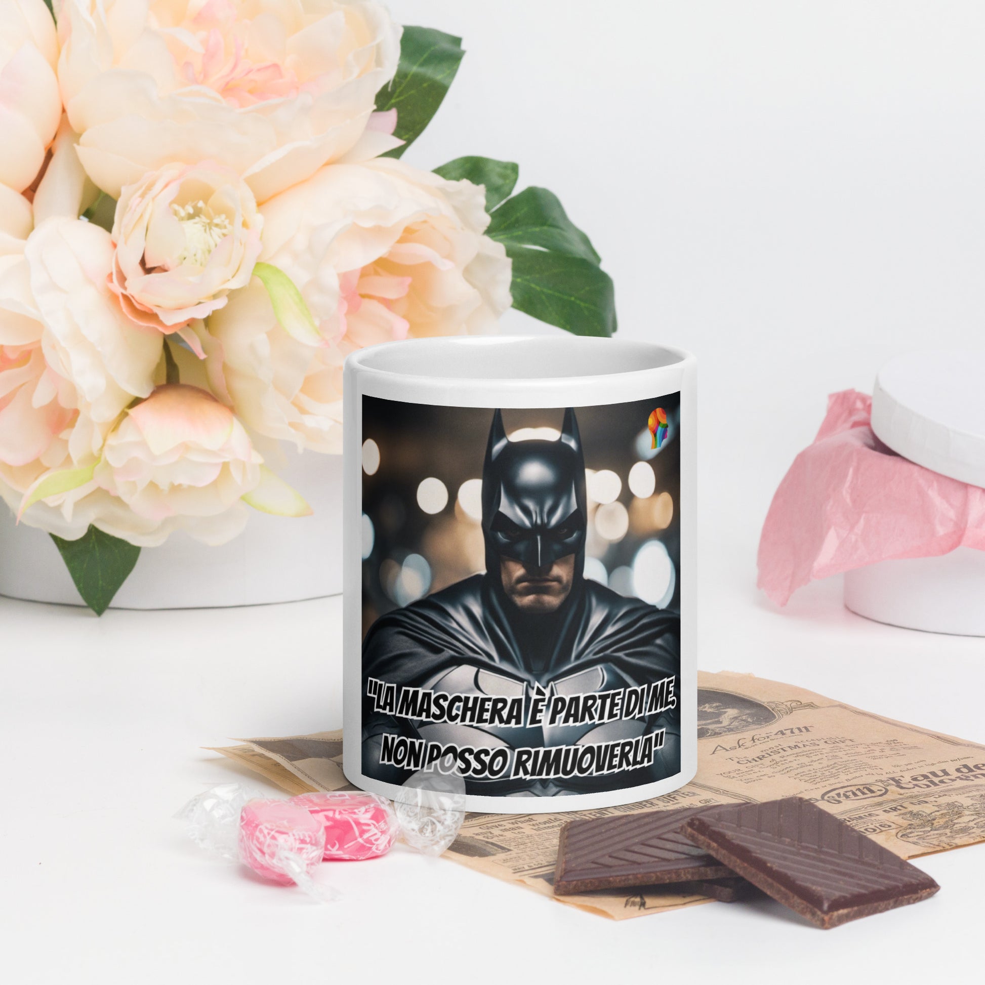 Mug Batman - Eleganza Notturna per Ogni Bevuta - Fenomenologia Shop